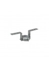 Poujoulat Support universel DUALIS GASALU G.A Aluminium diametre : 80-125 Gaz Ref. SUV 80 E.I