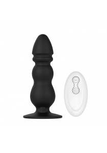 Plug Anal Silicone Butt Massager Vibrant 10 Modes Telecommande