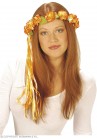 Widmann Anneau Fleur Cheveux fée Hippie Elfe Orange Jaune