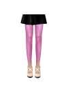 Collants Voile Opaques 50 Deniers Sans Pied Leggings Violet Lilas