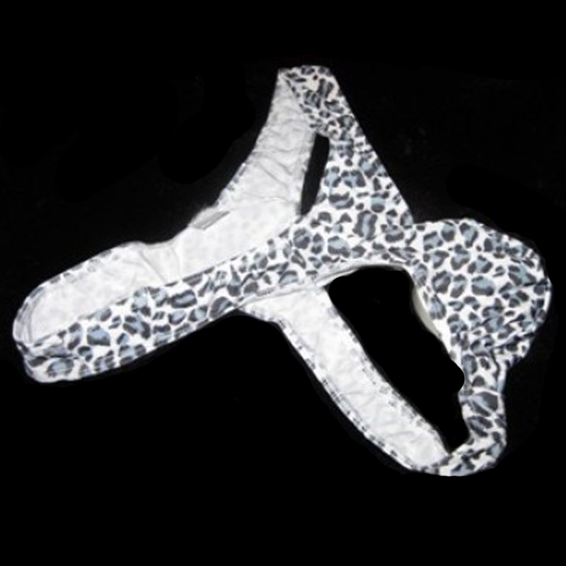 Homme string promo leopard