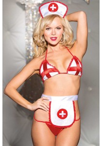 Tenue Infirmière Brulante Nurse