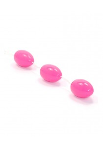 Boules de Geisha Triple Oeuf Anal Rose