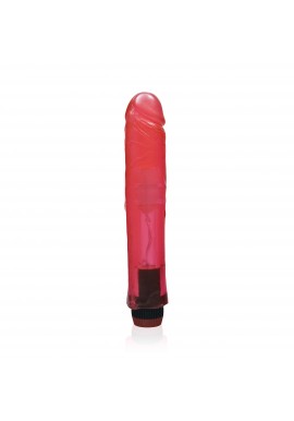 Gode Vibrant Realiste Si Ignite Simple 26 Cm Rouge