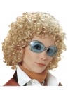 Widmann Perruque 70s Disco Blond