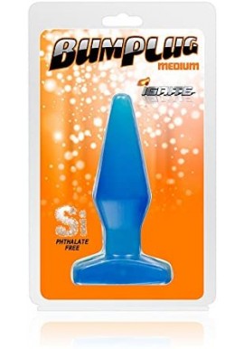 Si Novelties Butt Plug Bleu Medium 14cm