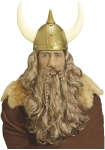 Widmann Perruque Barbe Moustache Viking Chatain