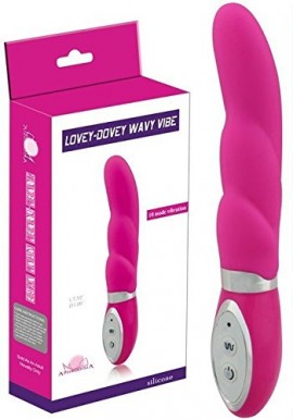 Vibromasseur Gode Lovey Dovy Silicone 10 Vitesses