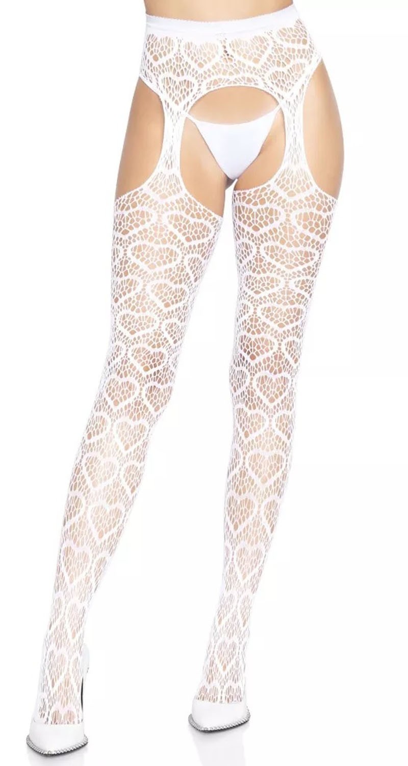 Collant Porte Jarretelles Sexy et Pas Cher Noir - BS002 Passion