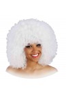 Carnival Toys Perruque Maxi Afro 40 Cm blanc