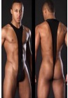 Body String Homme Transparent NOir