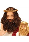 Widmann Perruque Prophete Jesus (Blond, Chatain)