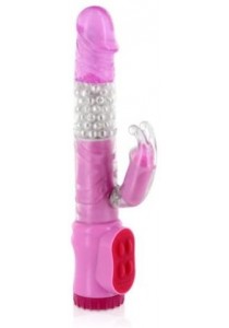 Fluttering Power Pink Rabbit Vibrator Sex Toys