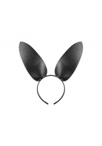 Bunny Oreilles Simili Cuir sur Serre Tête